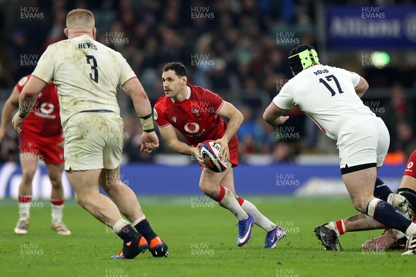 070226 - England v Wales - Guinness Six Nations - Tomos Williams of Wales 