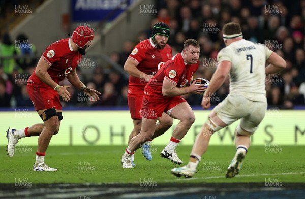 070226 - England v Wales - Guinness Six Nations - Dewi Lake of Wales 
