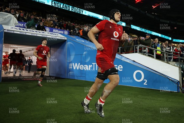 070226 - England v Wales - Guinness Six Nations - Dafydd Jenkins of Wales 