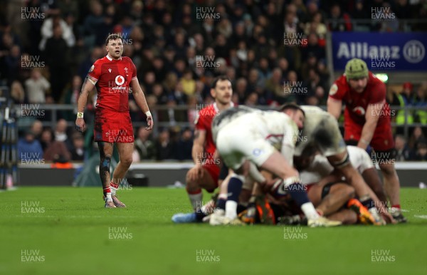 070226 - England v Wales - Guinness Six Nations - Mason Grady of Wales 