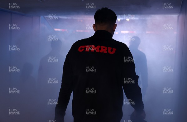 070226 - England v Wales - Guinness Six Nations - Dafydd Jenkins of Wales 