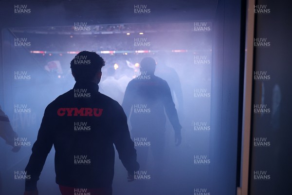 070226 - England v Wales - Guinness Six Nations - Dan Edwards of Wales 