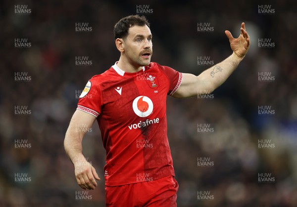 070226 - England v Wales - Guinness Six Nations - Tomos Williams of Wales 