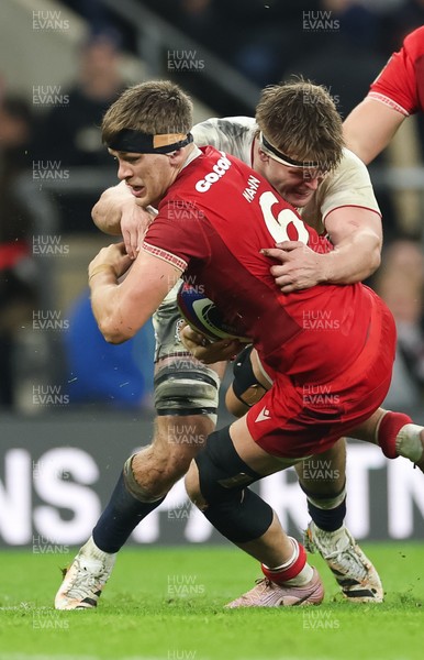 070226 - England v Wales, 2026 Guinness Six Nations - Alex Mann of Wales