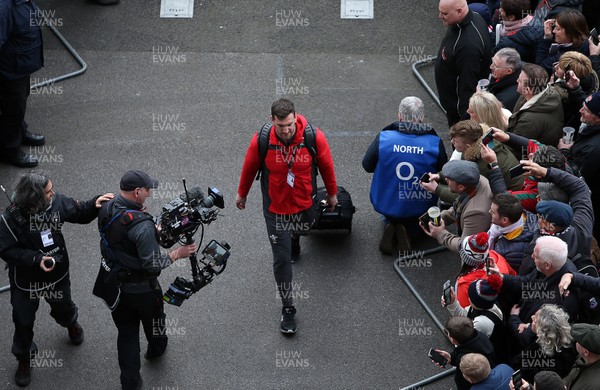 070320 - England v Wales - Guinness 6 Nations Championship - Sam Warburton arrives at the stadium