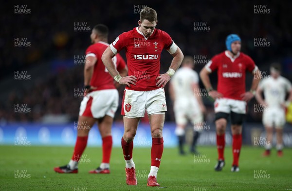 070320 - England v Wales - Guinness 6 Nations Championship - Dejected Liam Williams of Wales