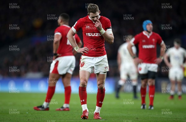 070320 - England v Wales - Guinness 6 Nations Championship - Dejected Liam Williams of Wales