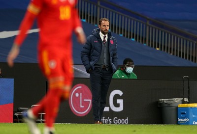 081020 - England v Wales - International Friendly -  England Manager Gareth Southgate