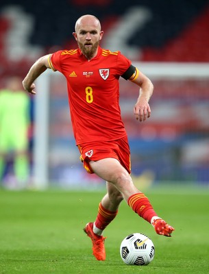 081020 - England v Wales - International Friendly -  Jonny Williams of Wales