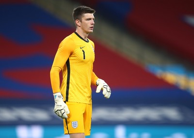 081020 - England v Wales - International Friendly -  Nick Pope of England