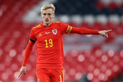 081020 - England v Wales - International Friendly - Matthew Smith of Wales