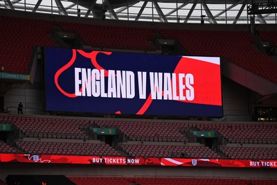 091025 - England v Wales -  International Friendly - A general view of the Wembley Stadium ahead of this evenings match