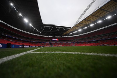 091025 - England v Wales -  International Friendly - A general view of the Wembley Stadium ahead of this evenings match