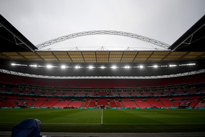 091025 - England v Wales -  International Friendly - A general view of the Wembley Stadium ahead of this evenings match