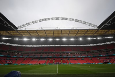 091025 - England v Wales -  International Friendly - A general view of the Wembley Stadium ahead of this evenings match
