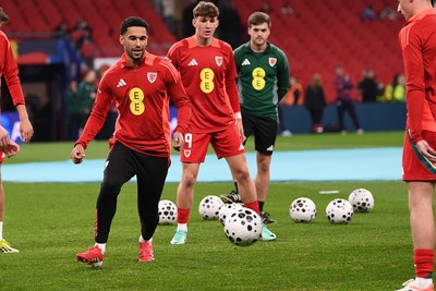 091025 - England v Wales - International Friendly - Ben Cabango of Wales