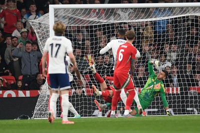 091025 - England v Wales - International Friendly - Ollie Watkins of England scores a goal