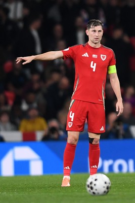 091025 - England v Wales - International Friendly - Ben Davies of Wales