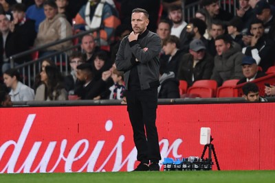 091025 - England v Wales - International Friendly - Craig Bellamy, Wales Manager