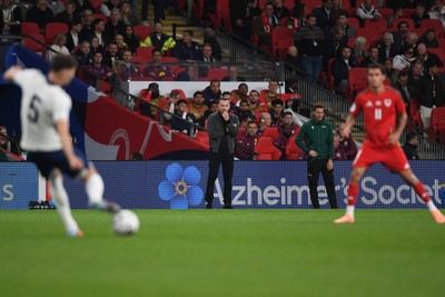 091025 - England v Wales - International Friendly - Craig Bellamy, Wales Manager