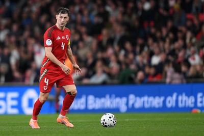 091025 - England v Wales - International Friendly - Ben Davies of Wales