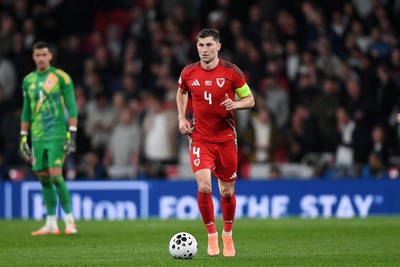 091025 - England v Wales - International Friendly - Ben Davies of Wales