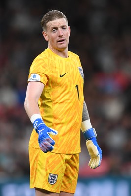091025 - England v Wales - International Friendly - Jordan Pickford of England