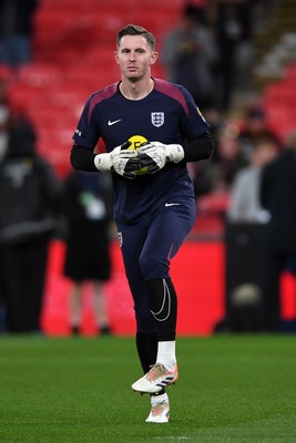 091025 - England v Wales - International Friendly - Dean Henderson of England