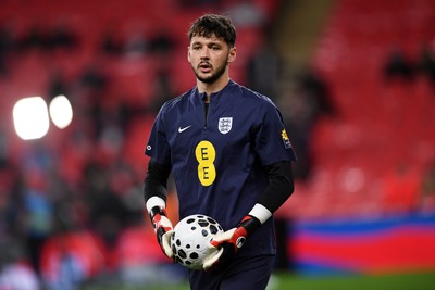 091025 - England v Wales - International Friendly - James Trafford of England