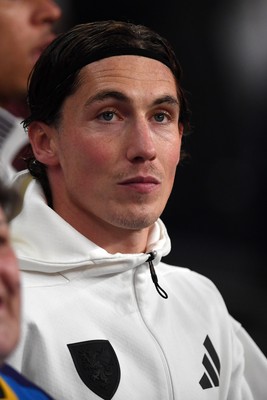 091025 - England v Wales - International Friendly - Harry Wilson of Wales