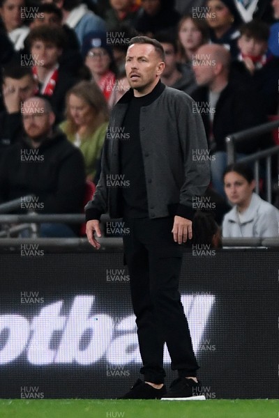 091025 - England v Wales - International Friendly - Craig Bellamy, Wales Manager