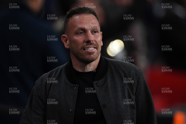 091025 - England v Wales - International Friendly - Craig Bellamy, Wales Manager