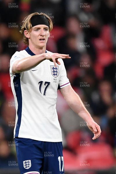 091025 - England v Wales - International Friendly - Anthony Gordon of England
