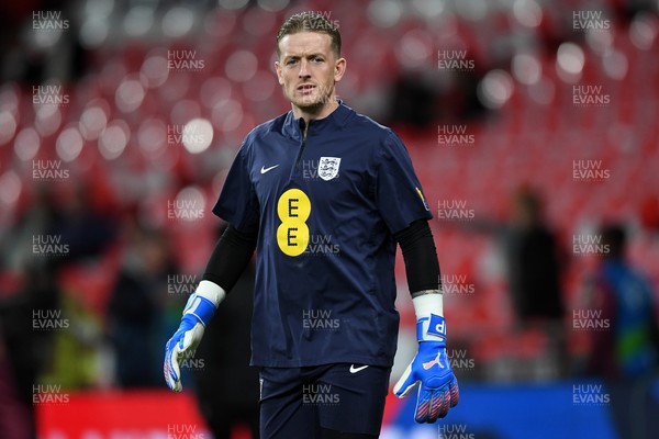 091025 - England v Wales - International Friendly - Jordan Pickford of England