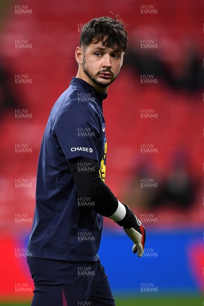 091025 - England v Wales - International Friendly - James Trafford of England