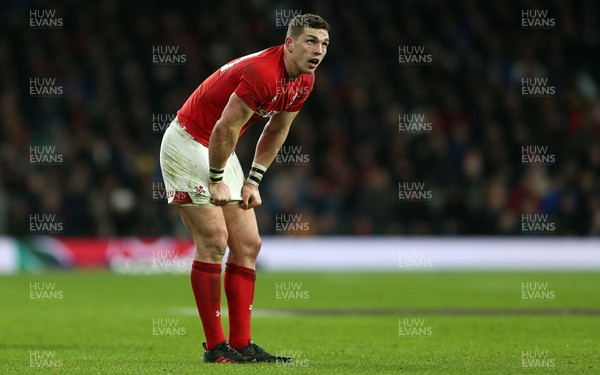 100218 - England v Wales - Natwest 6 Nations - George North of Wales