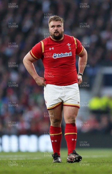 120316 - England v Wales - RBS 6 Nations - Tomas Francis of Wales