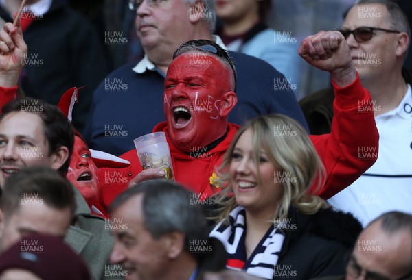 120316 - England v Wales - RBS 6 Nations - Wales fans