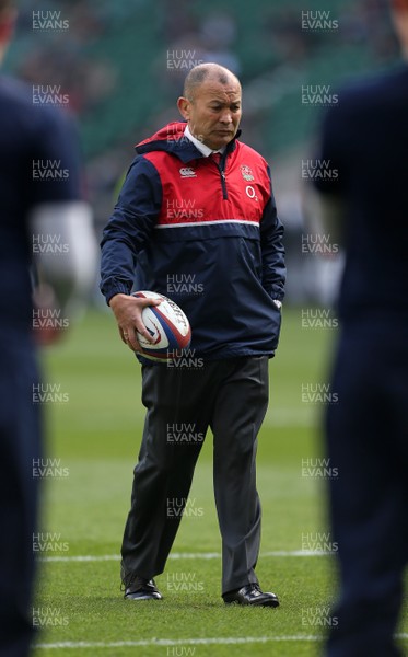 120316 - England v Wales - RBS 6 Nations - England Head Coach Eddie Jones