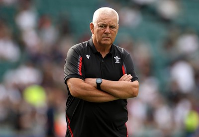 120823 - England v Wales - Summer Nations Series - Wales Head Coach Warren Gatland 