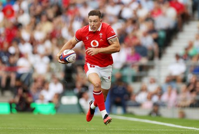 120823 - England v Wales - Summer Nations Series - Josh Adams of Wales 