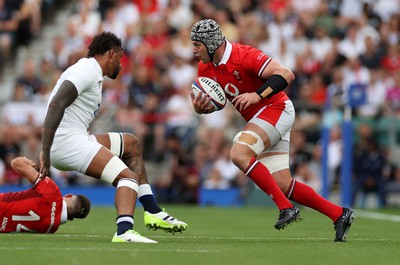 120823 - England v Wales - Summer Nations Series - Dan Lydiate of Wales 