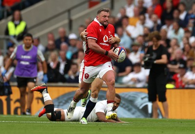 120823 - England v Wales - Summer Nations Series - Sam Parry of Wales 