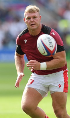 120823 - England v Wales, Summer Nations Series 2023 - Dewi Lake of Wales during warm up