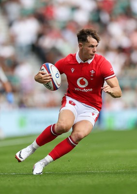 120823 - England v Wales, Summer Nations Series 2023 - Tom Rogers of Wales