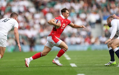 120823 - England v Wales, Summer Nations Series 2023 - Tom Rogers of Wales