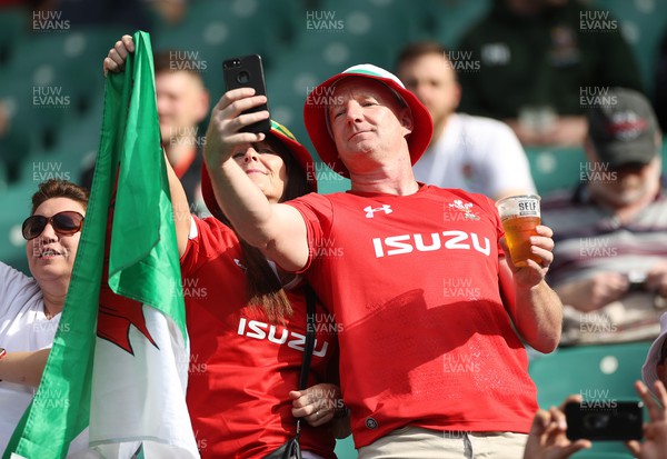 120823 - England v Wales - Summer Nations Series - Wales fans