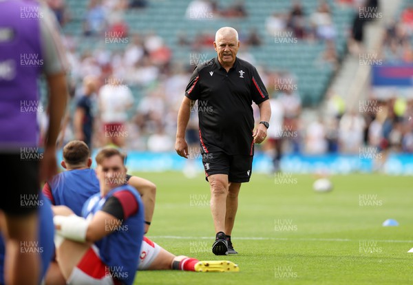 120823 - England v Wales - Summer Nations Series - Wales Head Coach Warren Gatland 