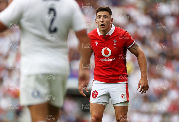 120823 - England v Wales - Summer Nations Series - Josh Adams of Wales 