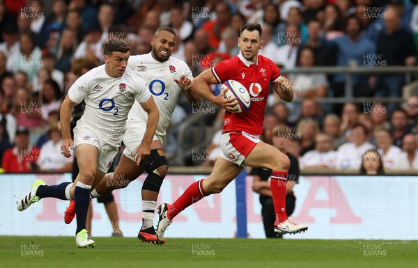 120823 - England v Wales - Summer Nations Series - Tomos Williams of Wales 